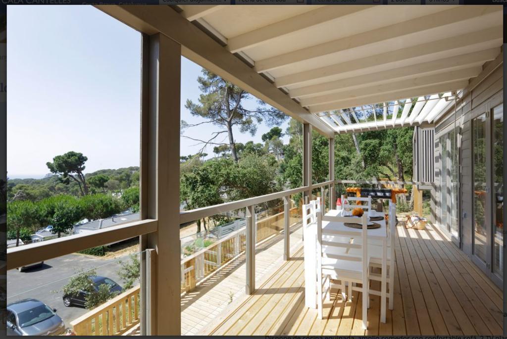 Hotel Camping Sènia Cala Canyelles Lloret de Mar Esterno foto